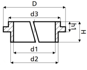 HLV00132 26.00/28.00/29.90*2.50/20.00 тип 9B
