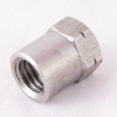 H660-35CNR фитинг мама, без вставки, M10 x 1.5 Metric, нержавеющая сталь