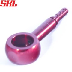 H692-RED фитинг Банджо 10мм или 3/8 прямой RED длина 45мм, нержавеющая сталь