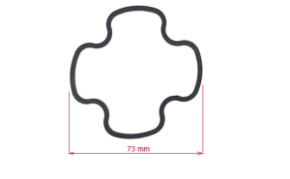 P03211 Прокладка насоса ГУР с электроприводом OPEL ASTRA G 2000-2009, ZAFIRA A (F75_) 2003-2005