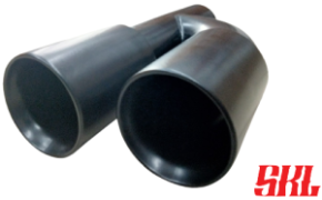 M2-75SKR насадка двойная круглая 75 мм, длина 280 мм, прямая, без вальца с рюмкой R