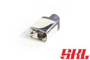 M1-54 насадка одинарная прямоугольная 100х70 мм, длина 200 мм, прямая, завальцованная с рюмкой