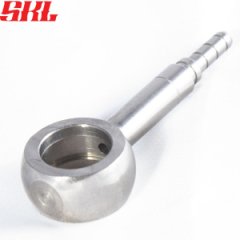 H692-03-11C фитинг Банджо 7/16 прямой длина 45мм, нержавеющая сталь