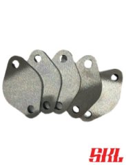 ZEGR-66X43X2 Заглушка клапана EGR SKL универсальная, 66 x 43мм, 2 отверстия Ø 8мм