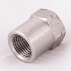 H660-31CNR фитинг мама, без вставки, M10 x 1.00 Metric, нержавеющая сталь