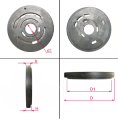 VW025LPLATE Пластина насоса ГУР нижняя Audi A4 (8K2, B8), Audi A5 (8T3, 8TA, 8F7)