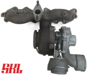 03G253014H Турбокомпрессор AUDI A3 (8PA, 8P1), SEAT ALTEA (5P1), LEON 2 (1P1), TOLEDO 3 (5P2) 2.0 TD