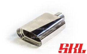 M1-21D насадка одинарная овальная 145х75 мм, длина 230 мм, косая, с перфорацией, удлинённая