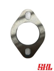 FLR-45х2х8 Фланец выхлопной трубы SKL Ø 45 мм, 2 отверстия, ромб, толщина 8 мм